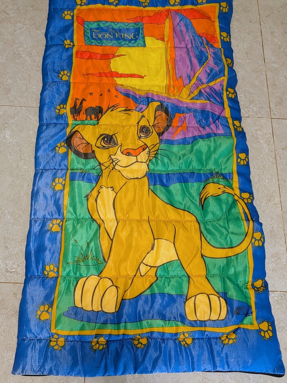 The Lion King Sleeping Bag (Simba)